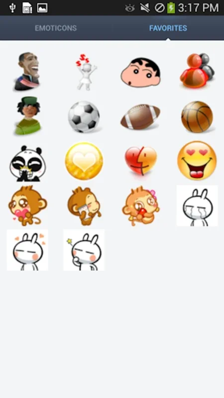 Cute Emoticons for Android - Free Download of the APK