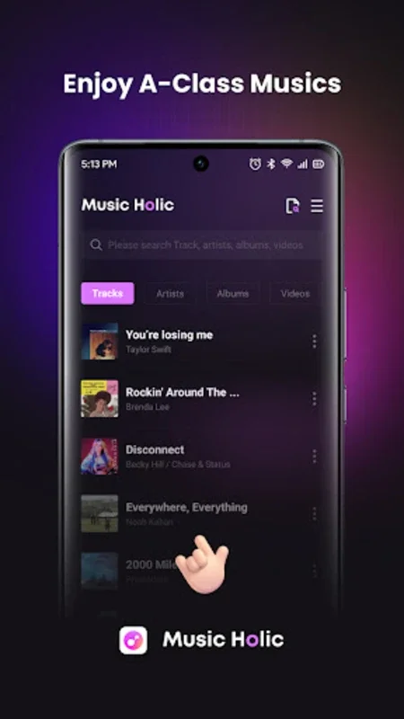 Music Holic-Offline Music for Android: Seamless Offline Experience