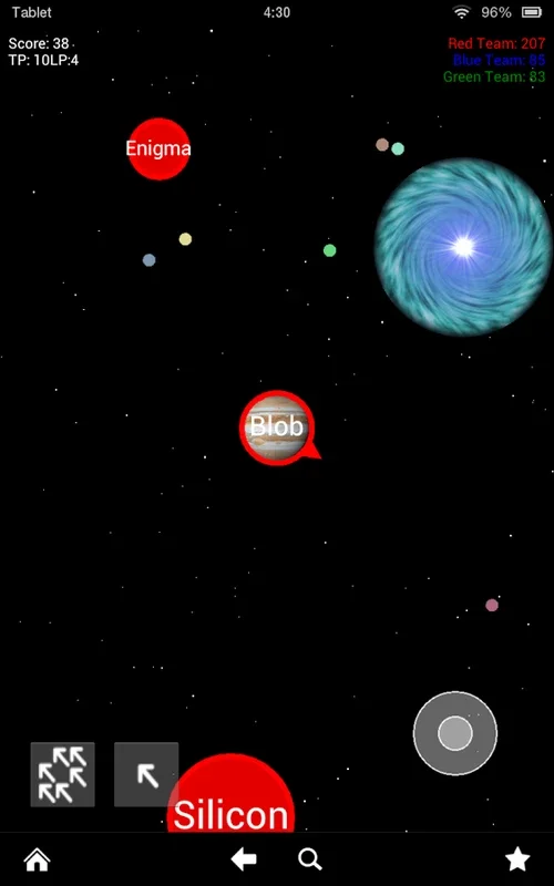 Nebulous for Android - Enjoy the Online Ball Game