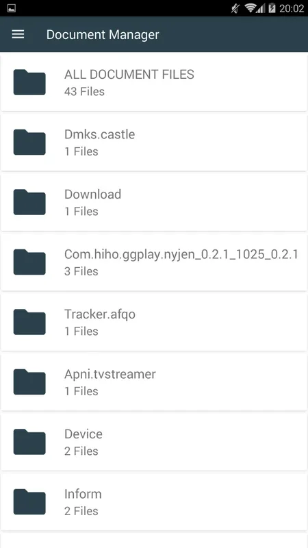 Document Manager for Android - Manage Hidden Files Easily