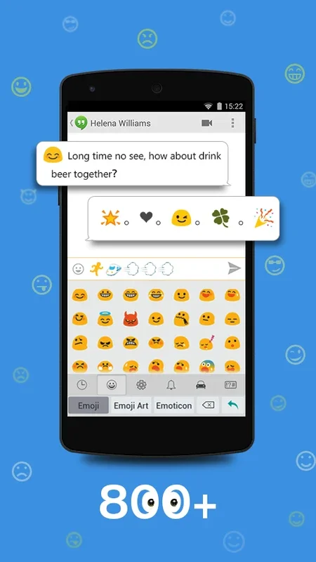 TouchPal Spanish Pack for Android - Rich Emoji Collection