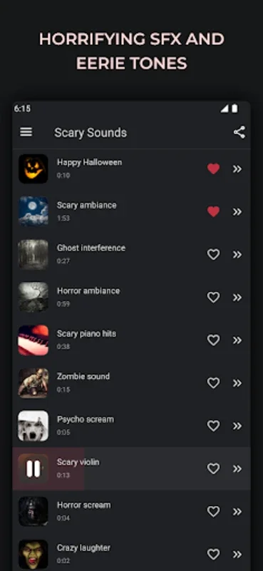 Scary Sounds for Android - Download the APK from AppHuts