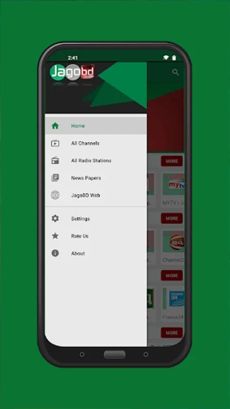 JagoBD App (Official) for Android: Bangladeshi TV and News