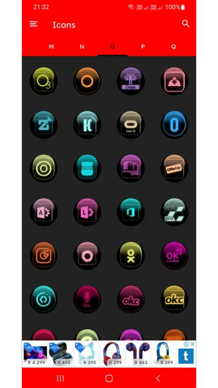 Colorful Glass Orb Icon Pack Free for Android: 8400+ HD Icons