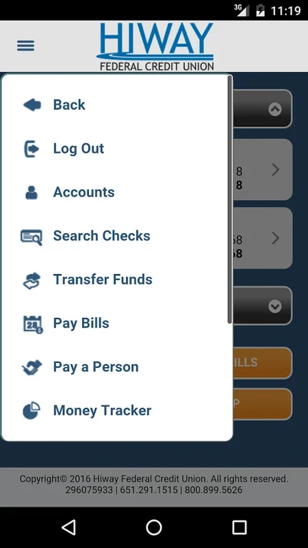 Hiway Mobile for Android - Manage Finances on the Go