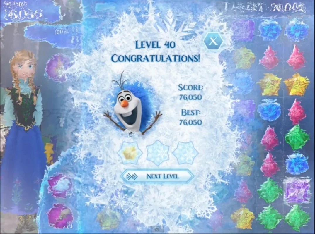 Frozen Free Fall for Android - Dive into the Frozen Puzzle Adventure