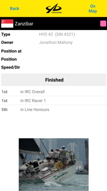 YB Races for Android - Track Global Regattas