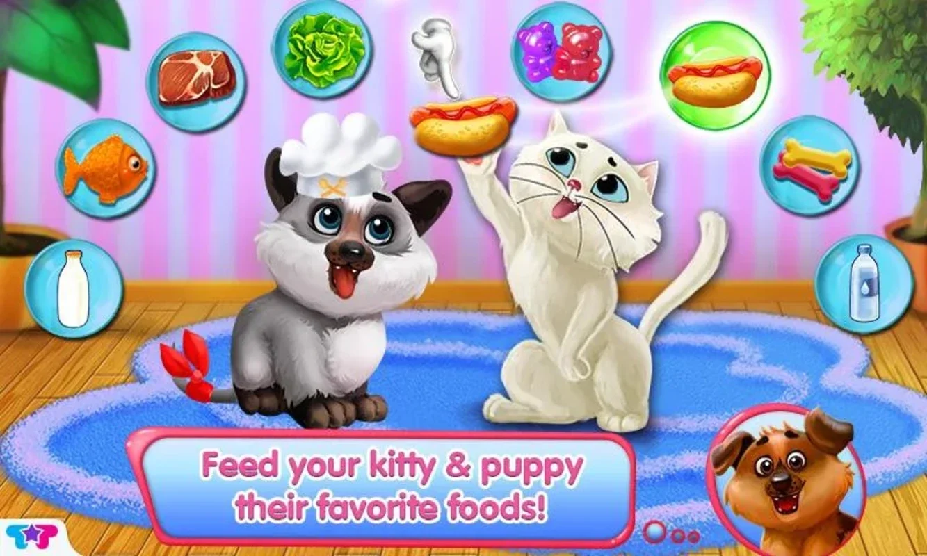 Kitty&Puppy for Android - Fun Pet Care and Adventure