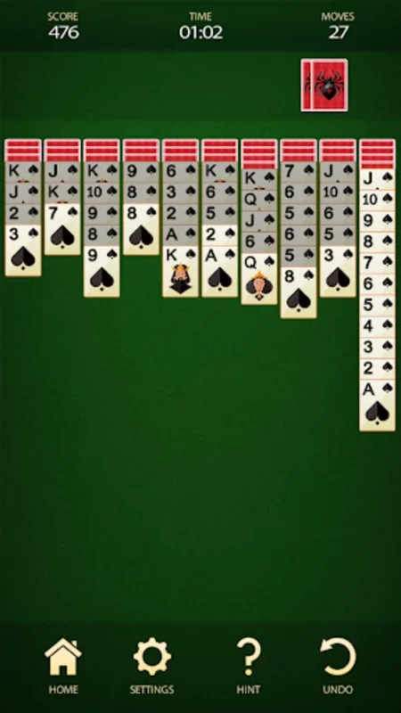 Spider Solitaire: Card Game for Android - Engaging Play