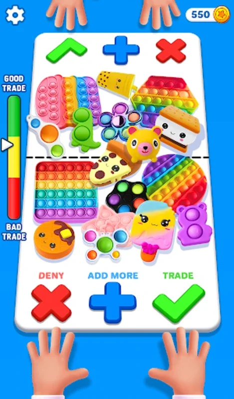 Fidget Trading 3D - Pop it toy for Android: Relax and Trade