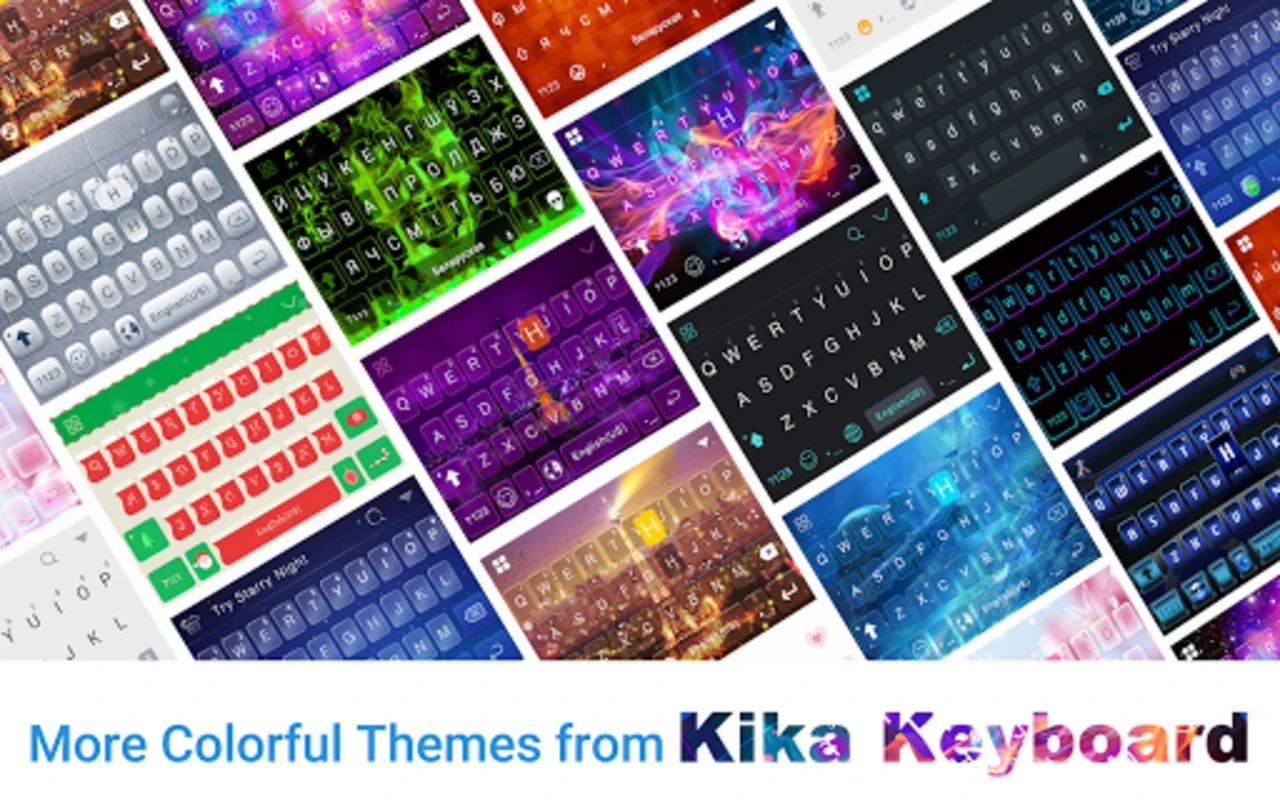 Green Galaxy Keyboard Theme for Android - Enhance Typing