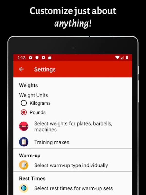 PERSEUS: Workout Gym Log for Android - Achieve Fitness Goals