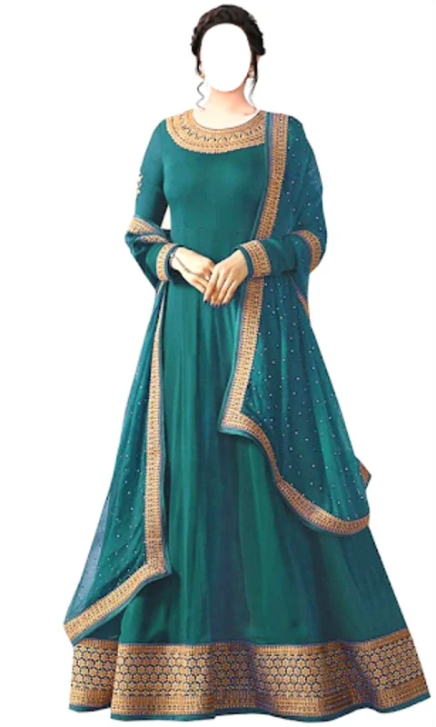 New Anarkali Dresses for Android: Edit Photos with Elegant Designs