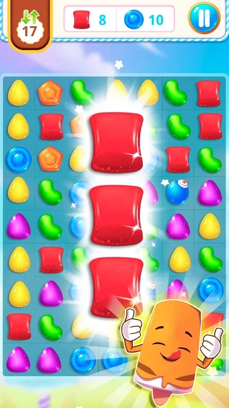 Lollipop World match 3 mania for Android: Exciting Match-3 Challenges