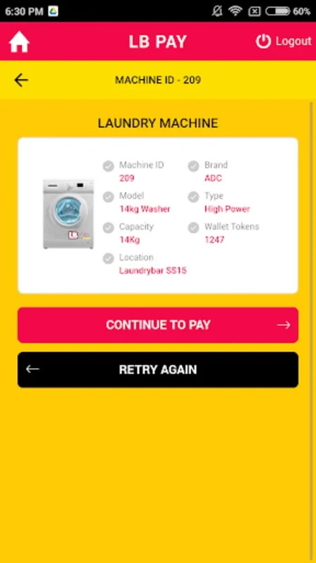 LB Pay for Android: Streamline Your Laundry