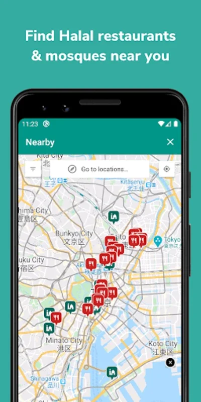 Halal Navi for Android - Navigate Global Halal Spots