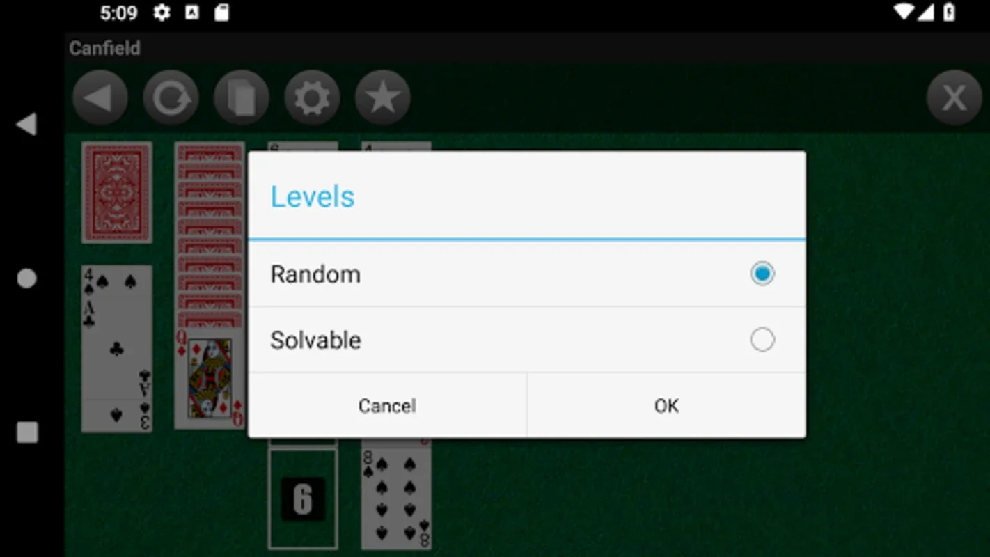 Canfield for Android - A Strategic Solitaire Game