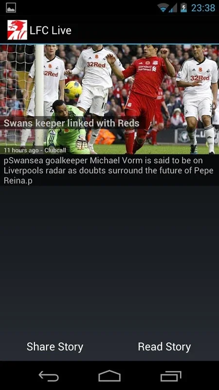 LFC Live for Android: Comprehensive Liverpool FC News