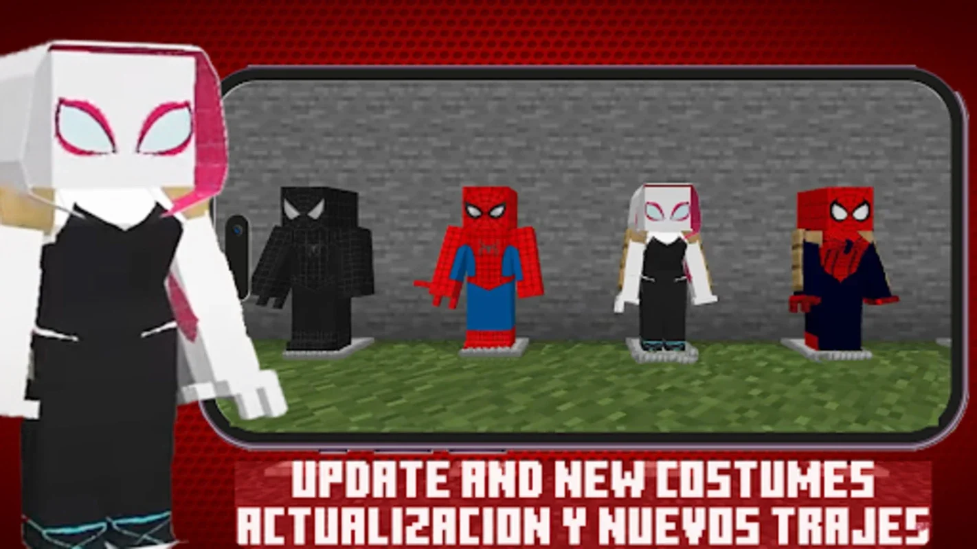 Spider man Minecraft for Android - Unlock Superhero Adventures