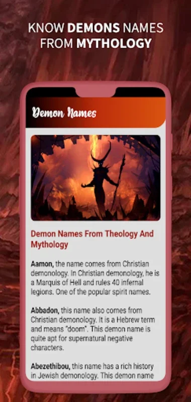 Diccionario Demonios for Android - No Downloading Needed