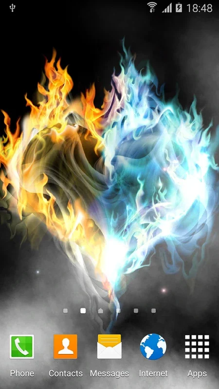 Fire & Ice Live Wallpaper for Android - Enhance Your Device