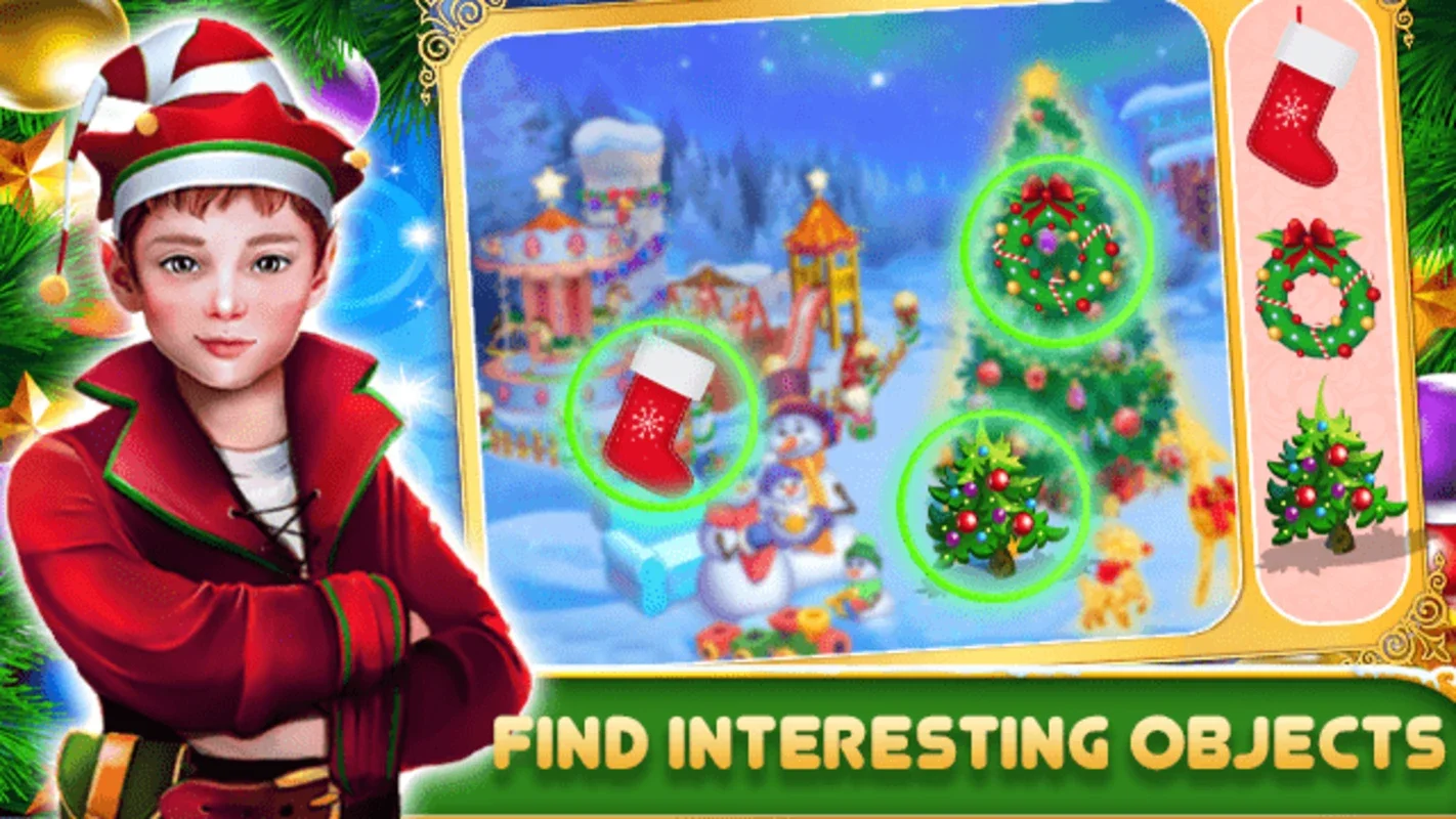 Xmas Hidden Object for Android: Fun Christmas Game