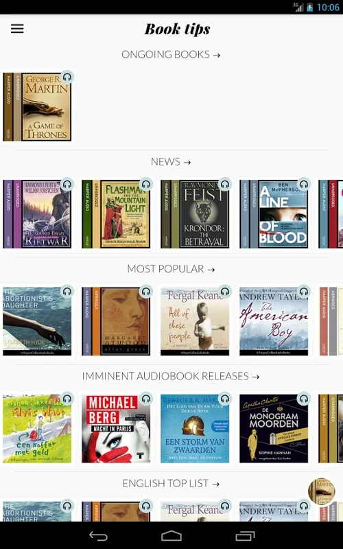 Storytel for Android - Enjoy Thousands of Audiobooks and Ebooks