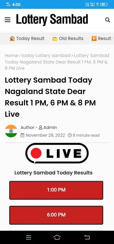 Lottery sambad for Android - Stay Informed