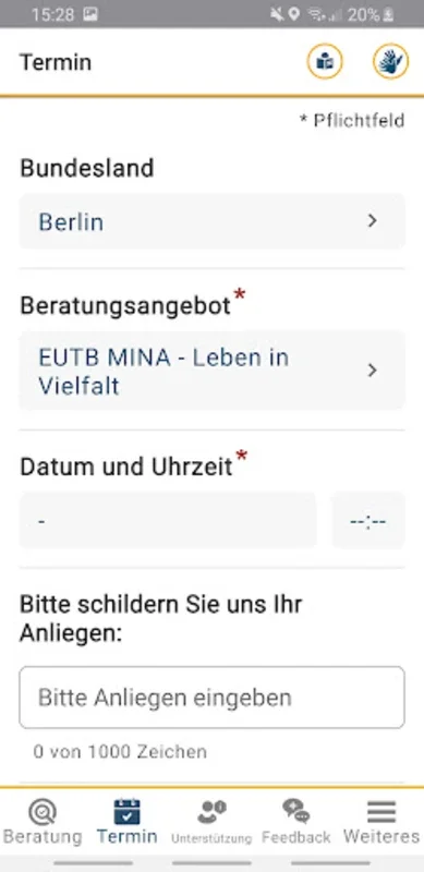 Teilhabeberatung for Android: Seamless Rehabilitation Guidance