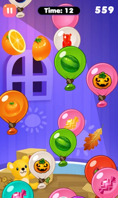 Balloon Pop Fruit Smash for Android - Addictive Balloon-Popping Fun