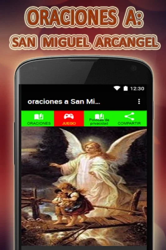 Oración a San Miguel Arcángel for Android - Spiritual Prayers