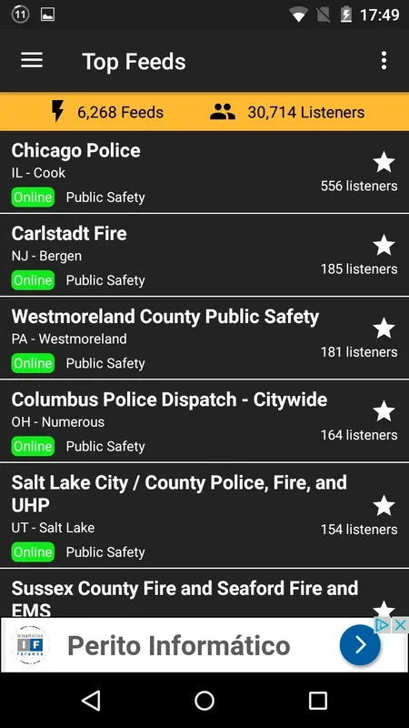 Police Scanner Radio for Android - Listen to US Police