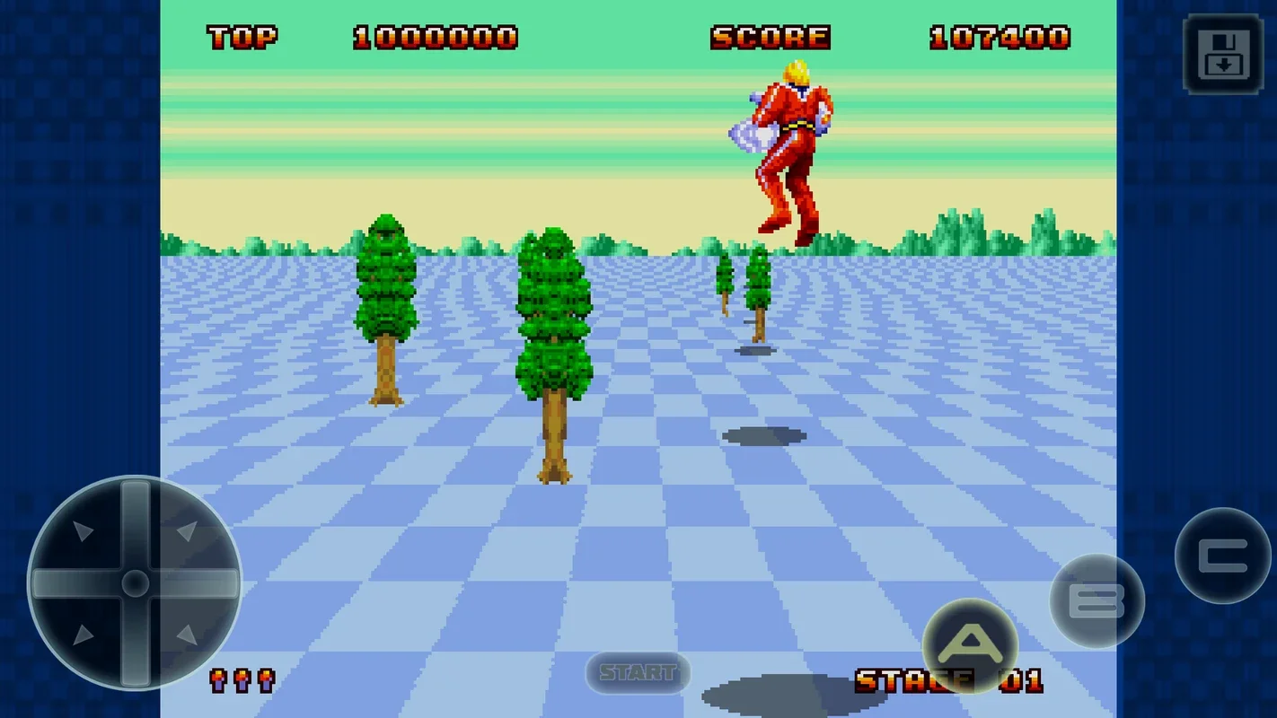 Space Harrier II for Android - Exciting Third-Person Action