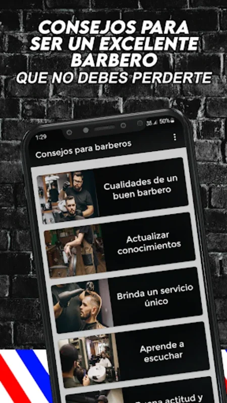 Curso de Barberia y Peluquería for Android: Master Barber Skills