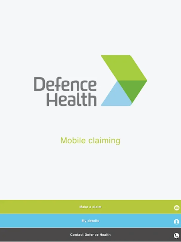 Defence Health Mobile Claiming for Android - Streamline Healthcare Finance