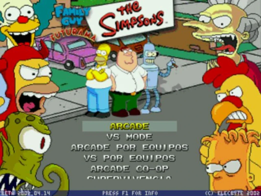 Simpsons and Futurama vs Family Guy for Windows - Free Download