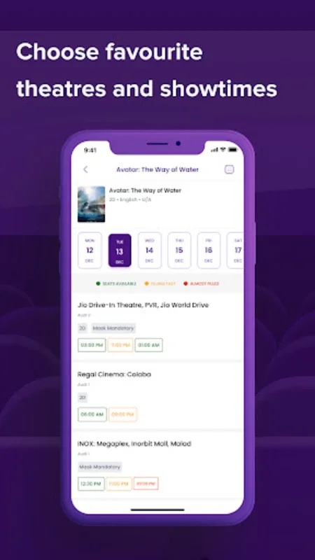 Justickets for Android: Effortless Movie Ticket Booking