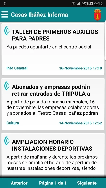 Casas Ibáñez Informa for Android - Connect with Local Civic Updates