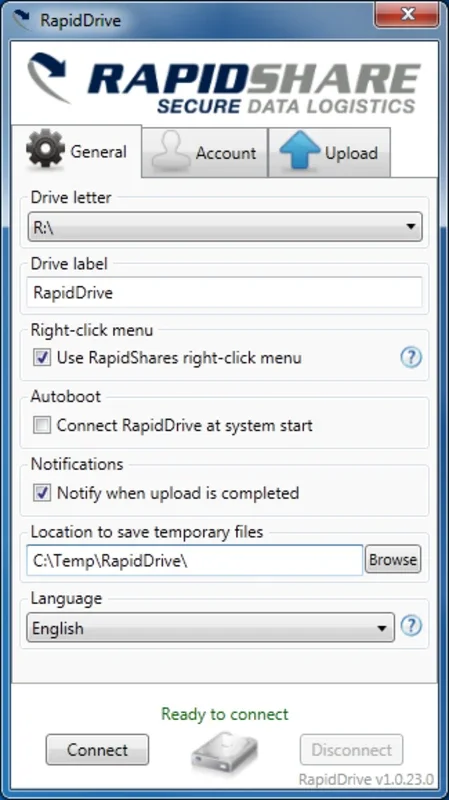 RapidDrive for Windows - Seamless File Integration