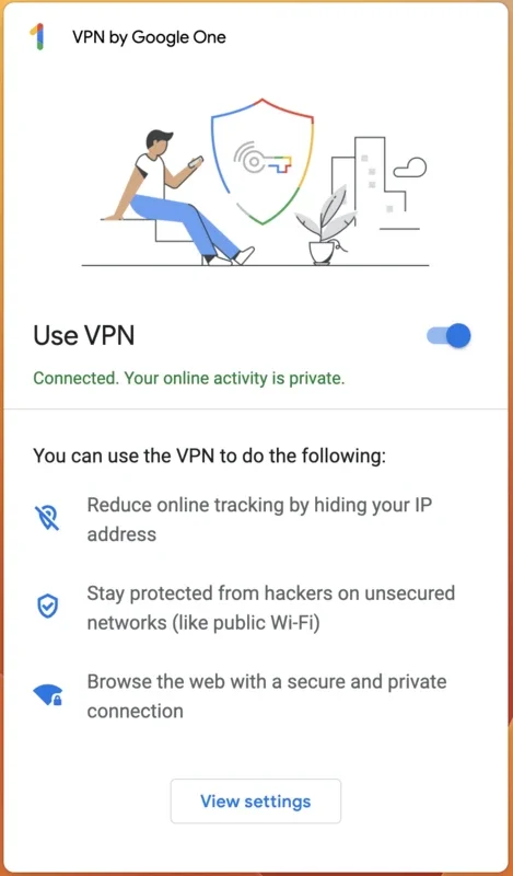 VPN by Google One for Mac - Secure Connection