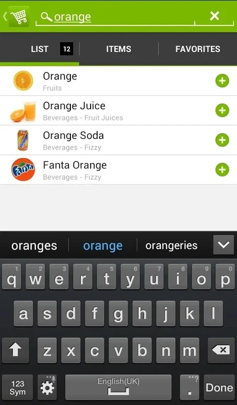 myShopi for Android - Simplify Shopping Lists