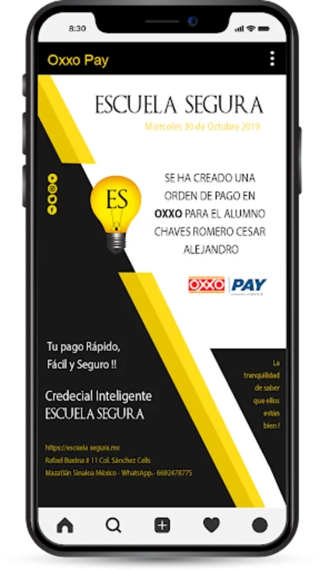 Escuela Segura for Android: Monitor School Attendance