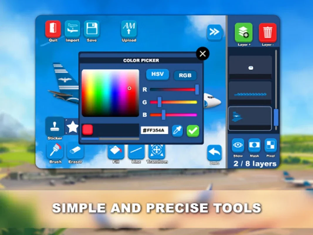 Airlines Painter for Android - Unleash Your Creativity