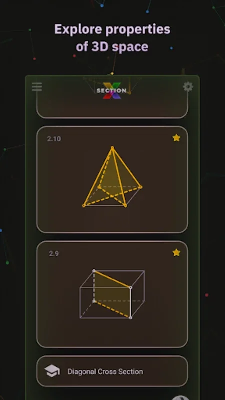 XSection for Android: Master Solid Geometry Skills
