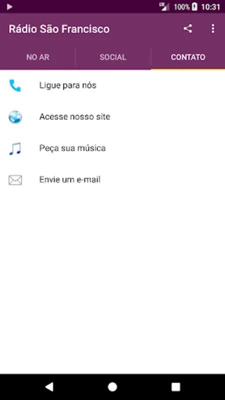 Rádio São Francisco for Android - News, Sports, and Music