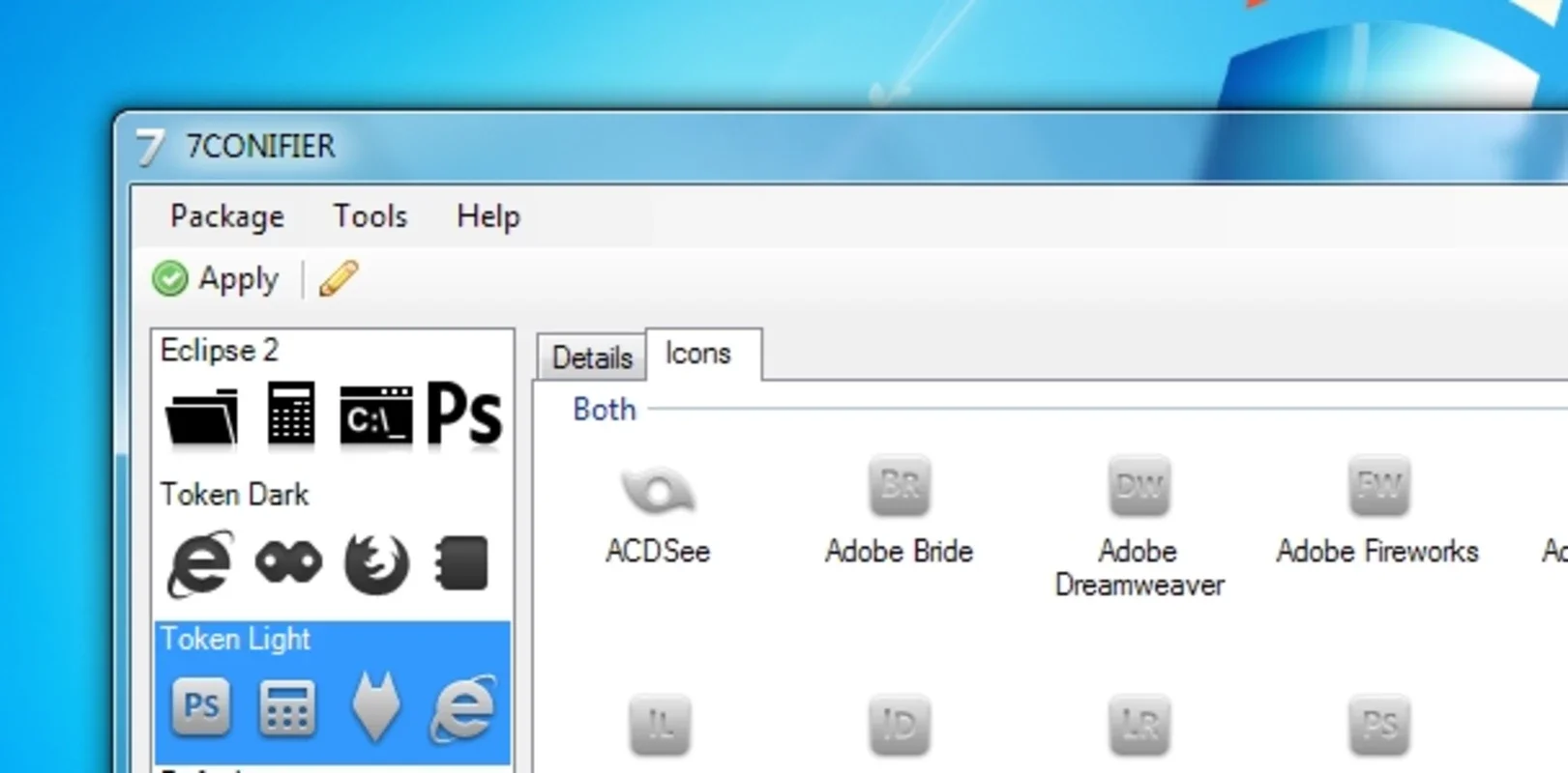 7CONIFIER: Customize Your Windows 7 Taskbar Icons