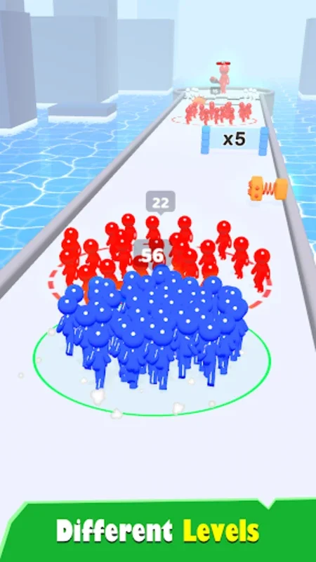 Crowd Rush 3D for Android - Strategic Mobile Gaming