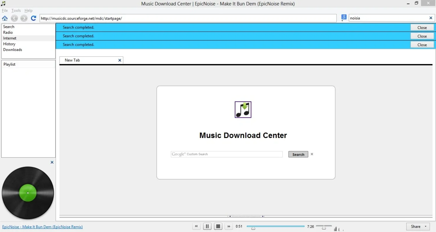 Music Download Center for Windows - Stream and Download Music Easily