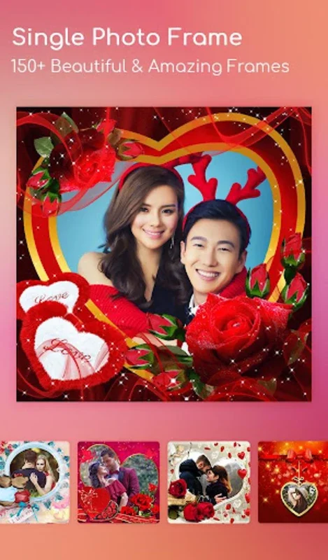 Love Collage, Love Photo Frame for Android - Express Your Love