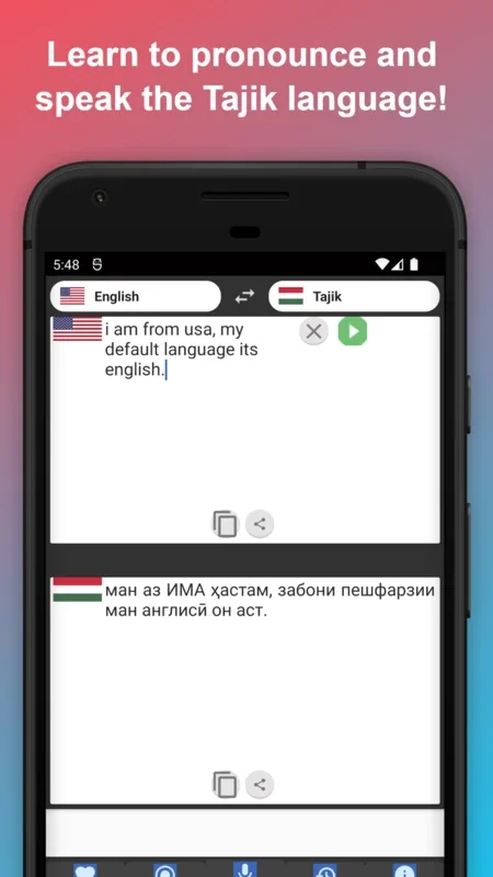 English to Tajik Translator for Android: Seamless Language Conversion